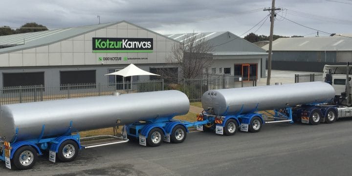 Insulated Tanker Covers – for Milk Transport